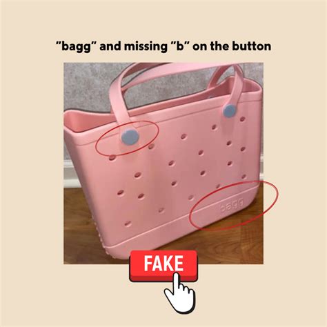 real bogg bag vs fake|aldi bogg bag.